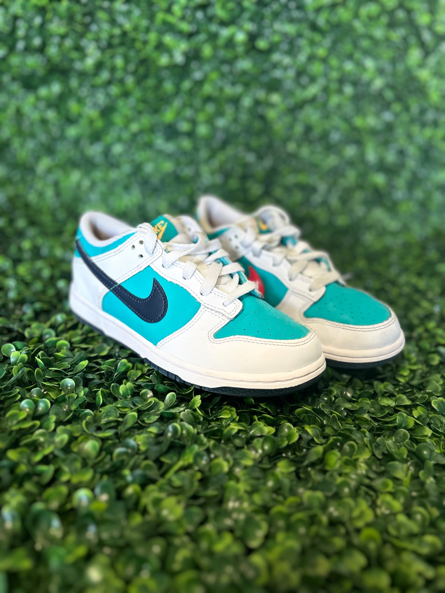 Nike dunk size 2y