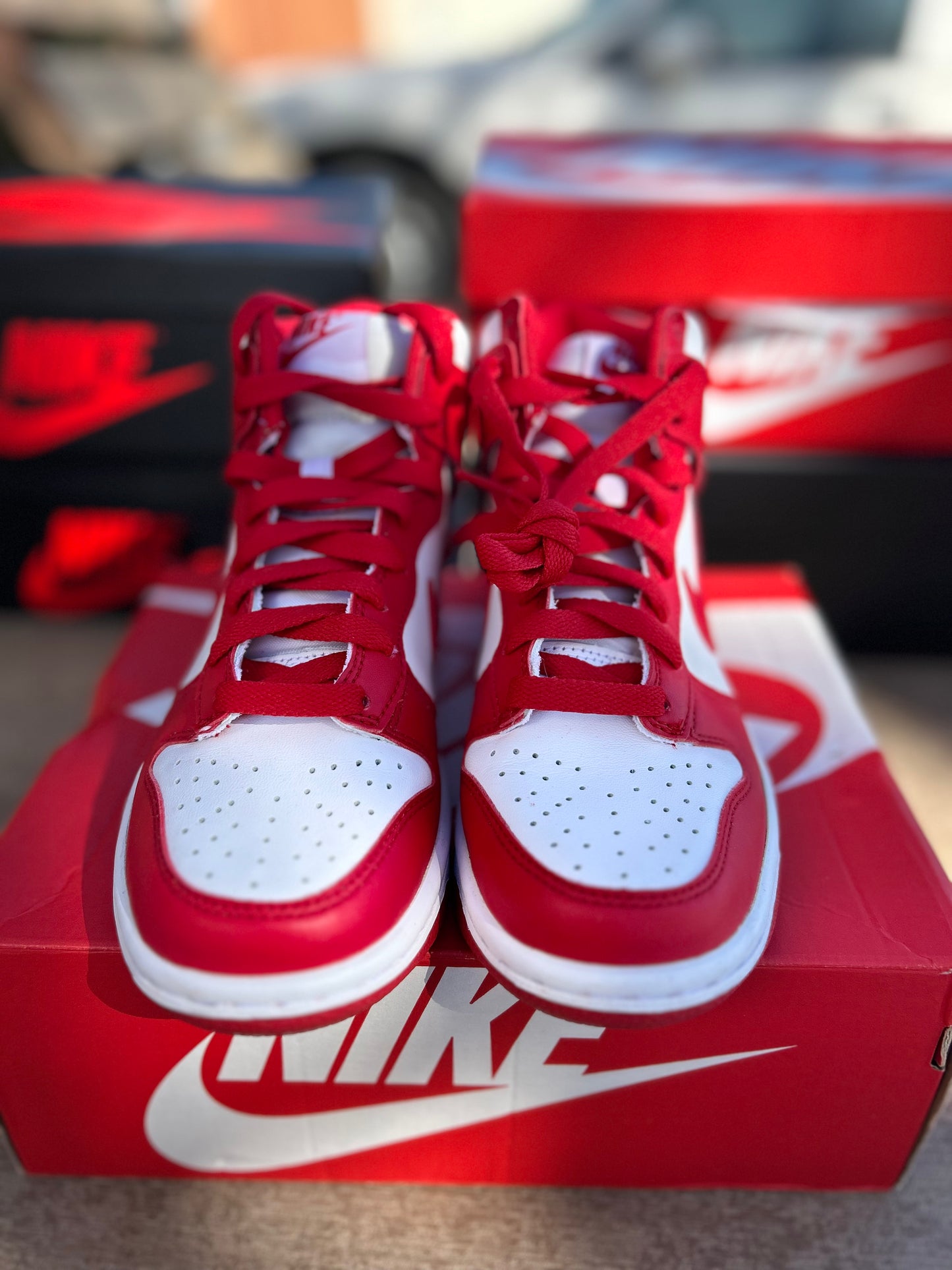 Nike dunk high size 4y