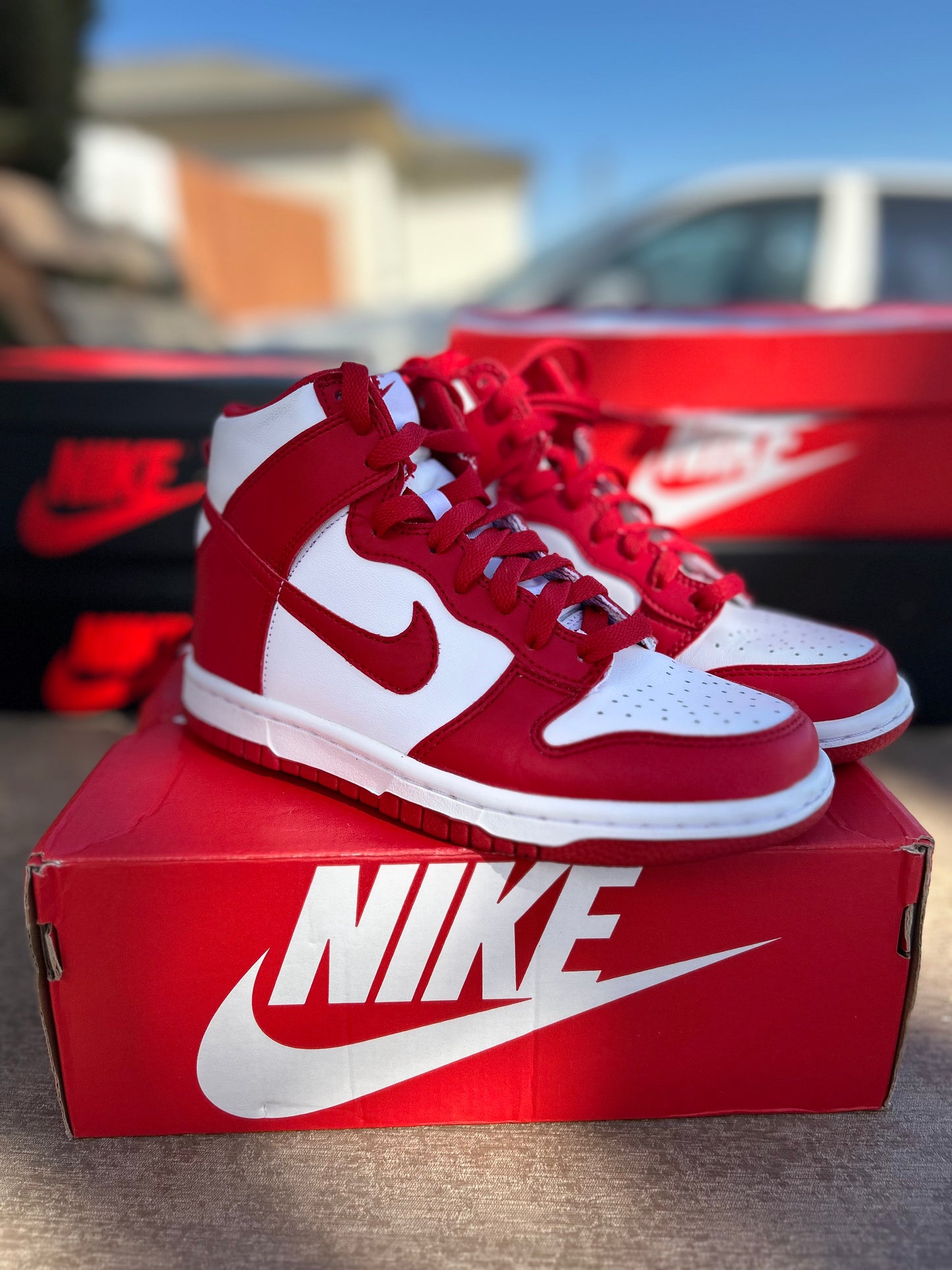 Nike dunk high size 4y
