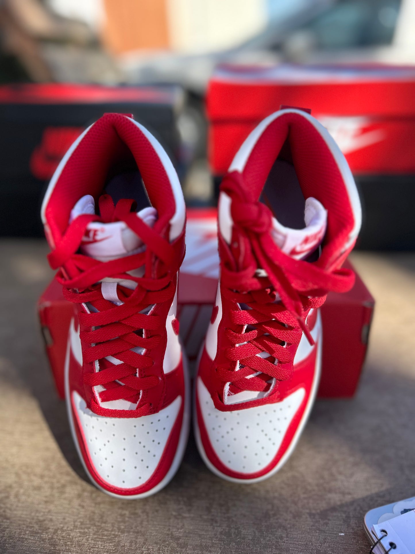 Nike dunk high size 4y