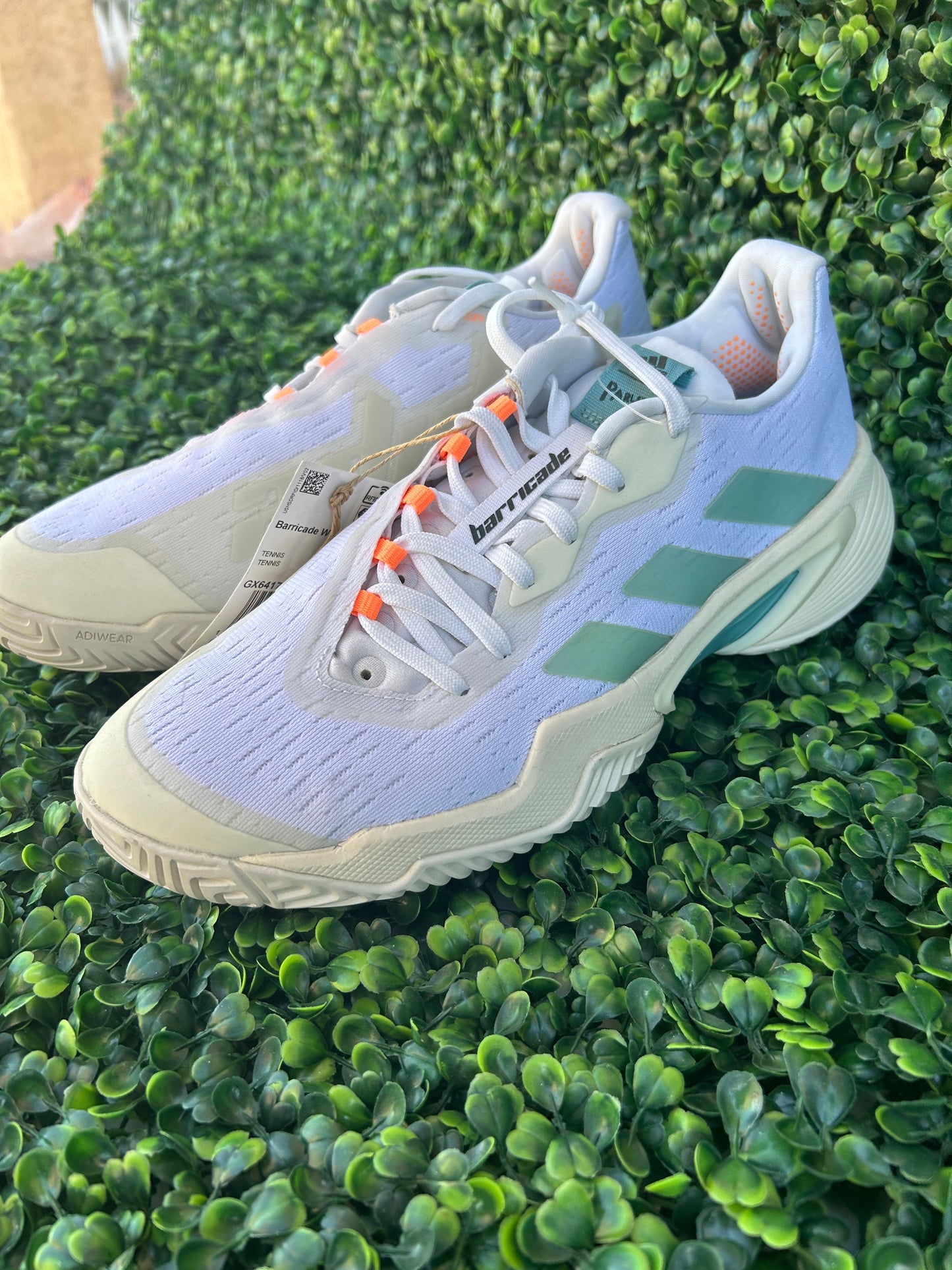 Adidas barricade size 7.5