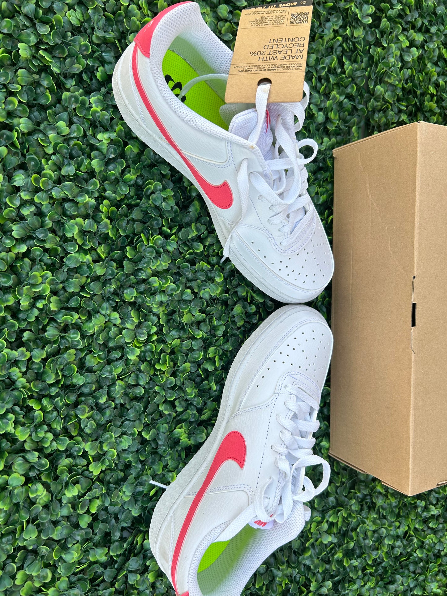Nike court vision size 8m/9w