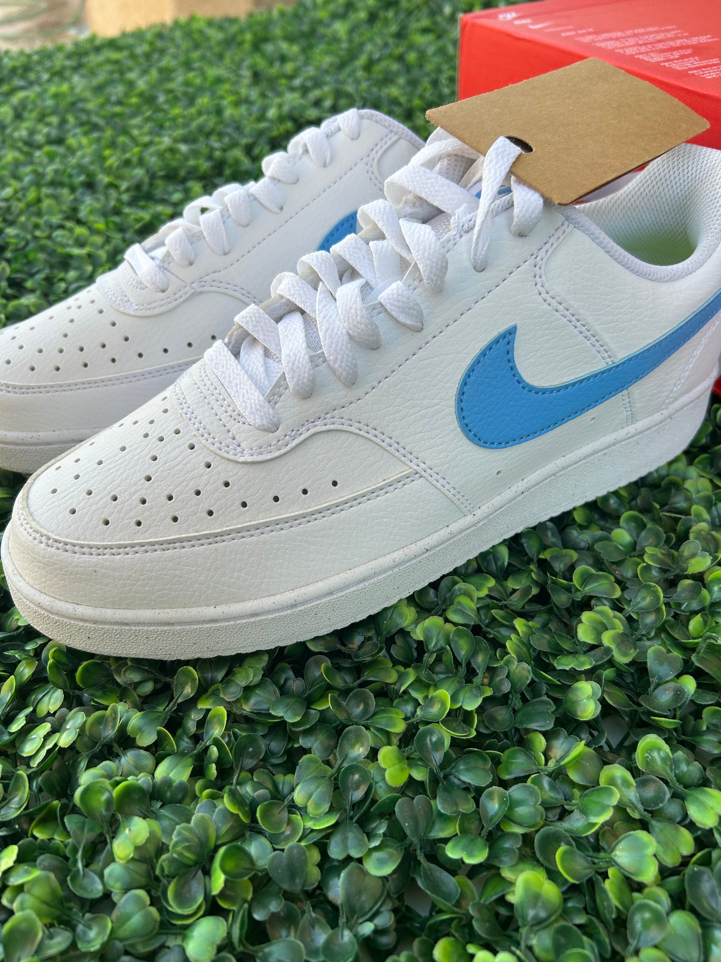 Nike court vision size 8.5m/10w