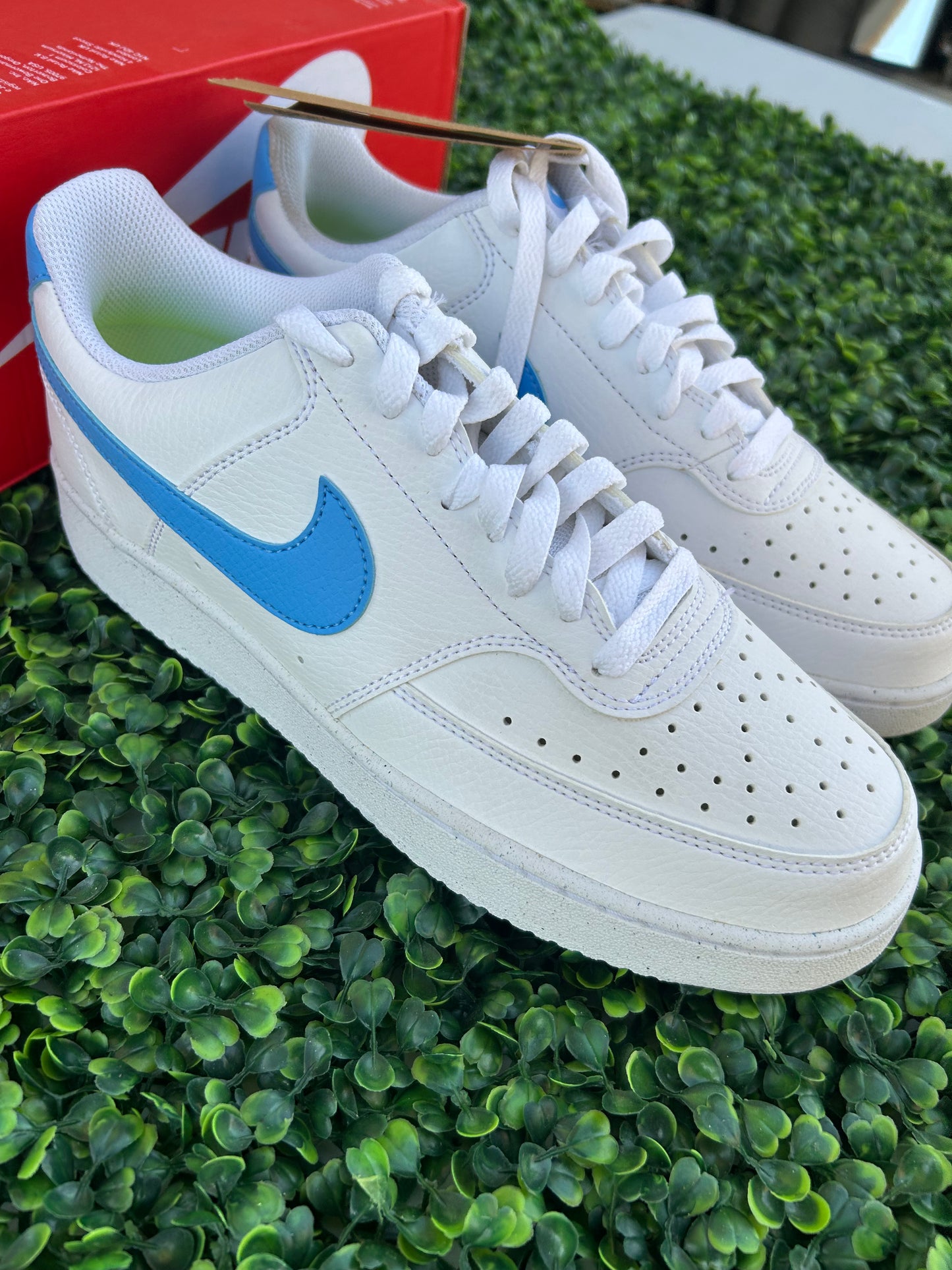 Nike court vision size 8.5m/10w
