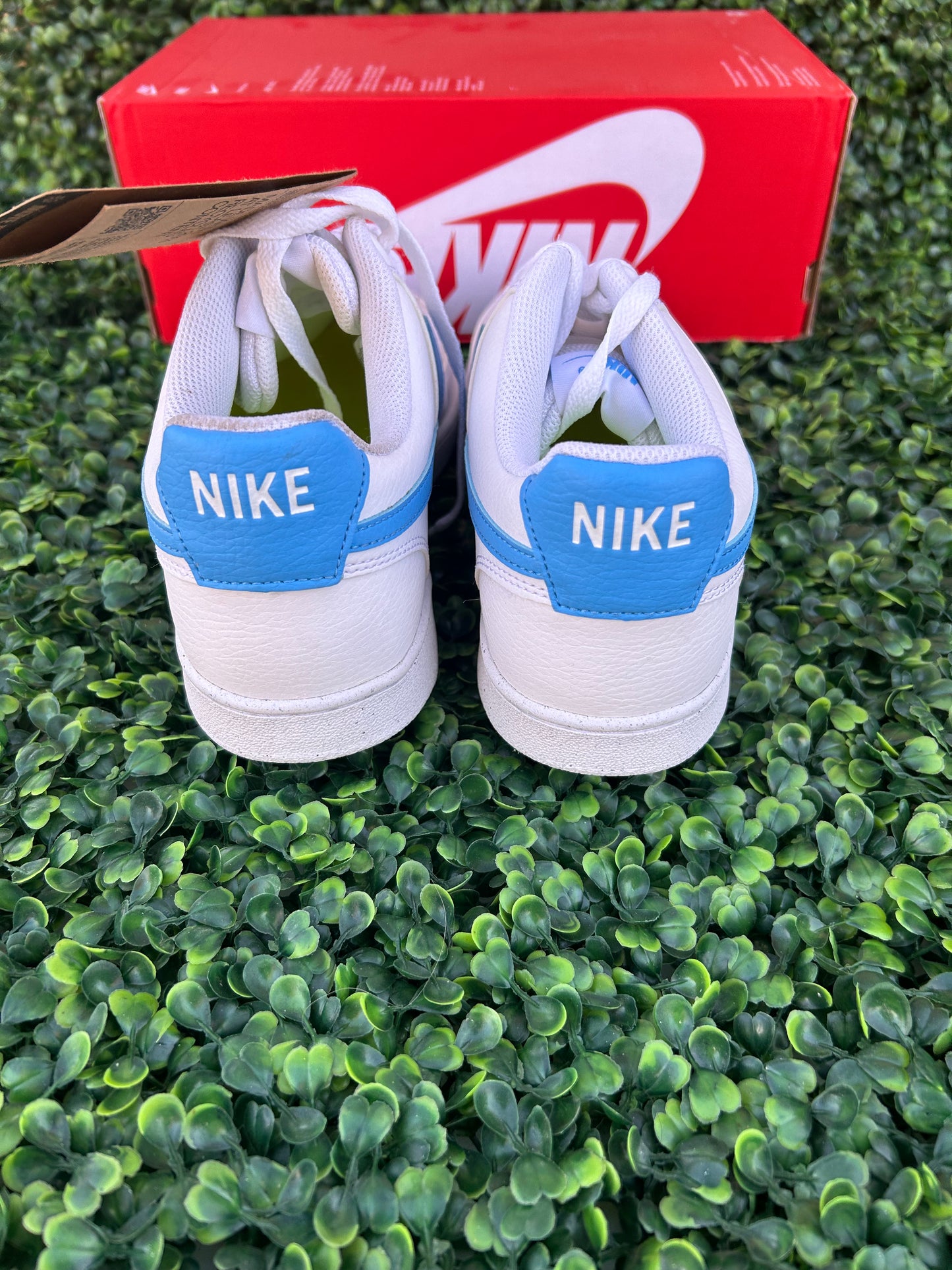 Nike court vision size 8.5m/10w