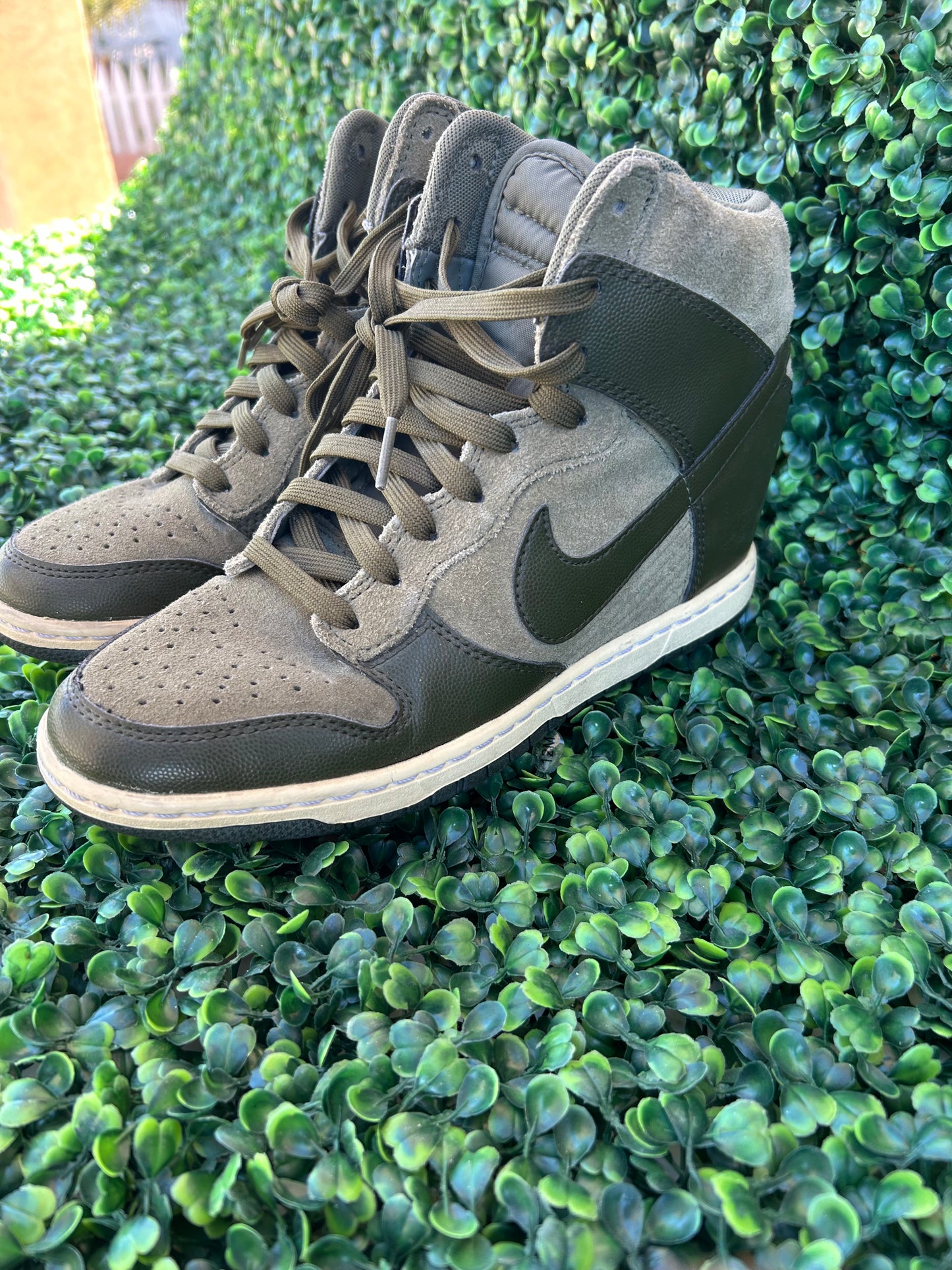Nike dunk sky essential high size 8w