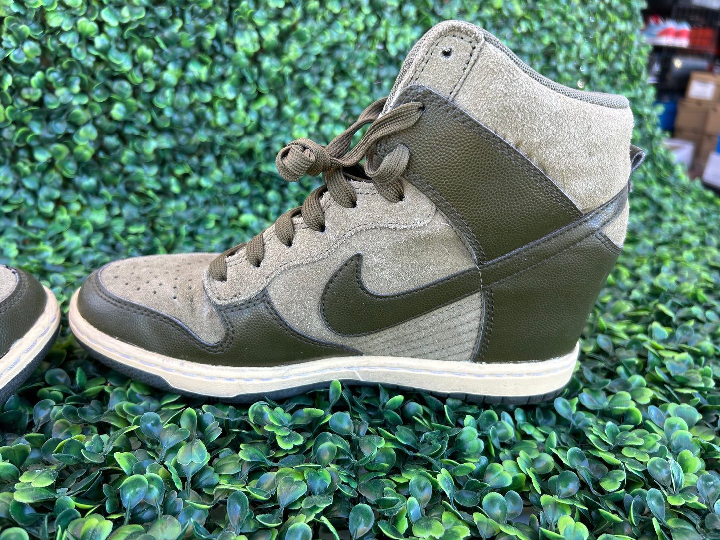 Nike dunk sky essential high size 8w