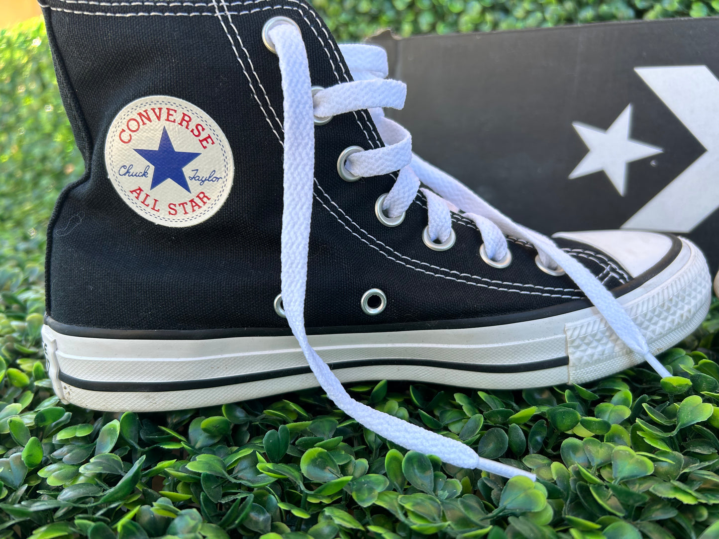 Converse high top size 6w