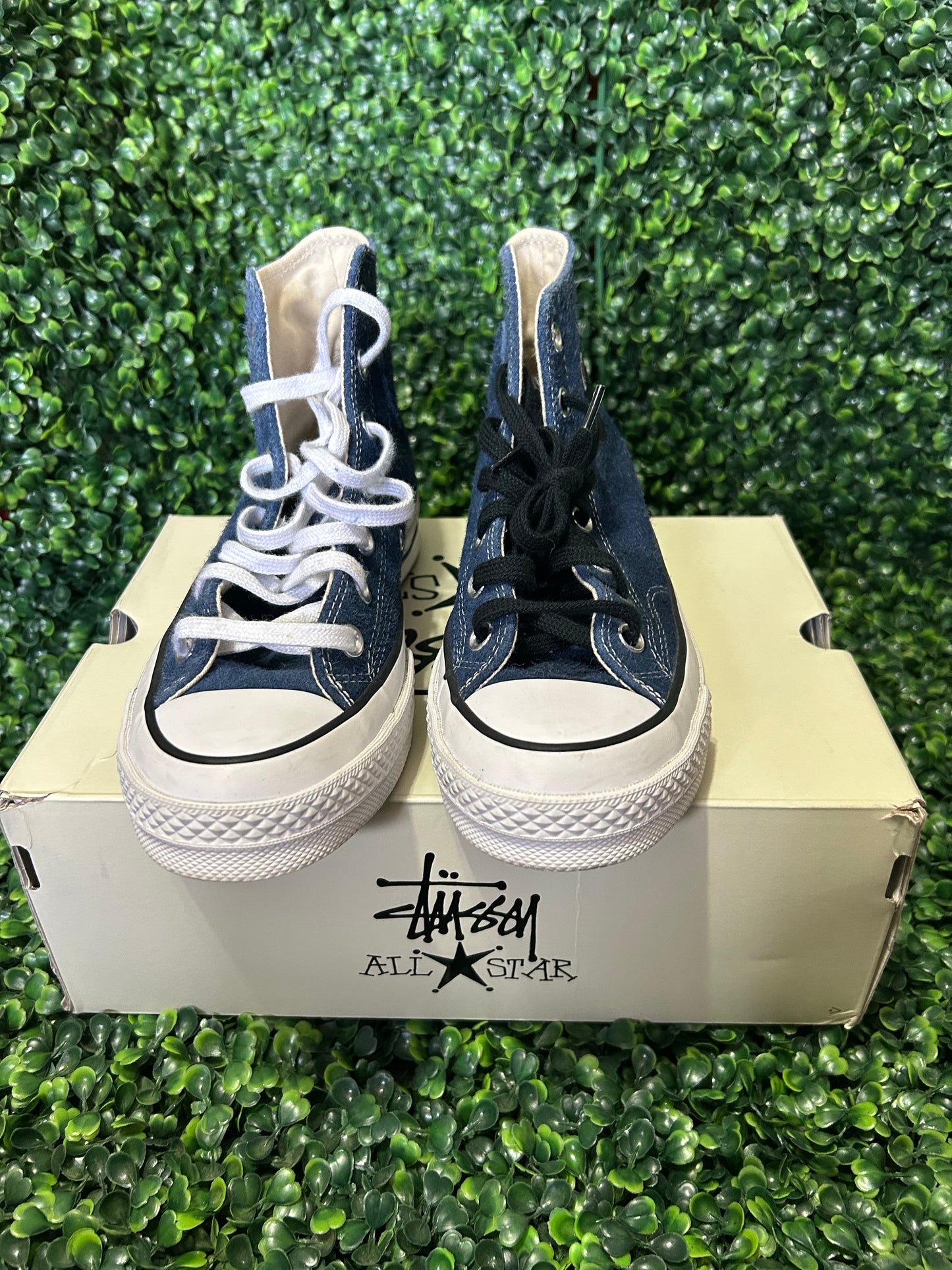 Converse stussy size 7w/5m