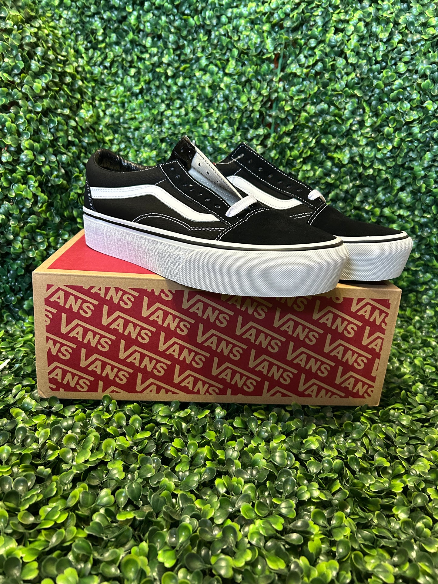 Vans platform size 9w