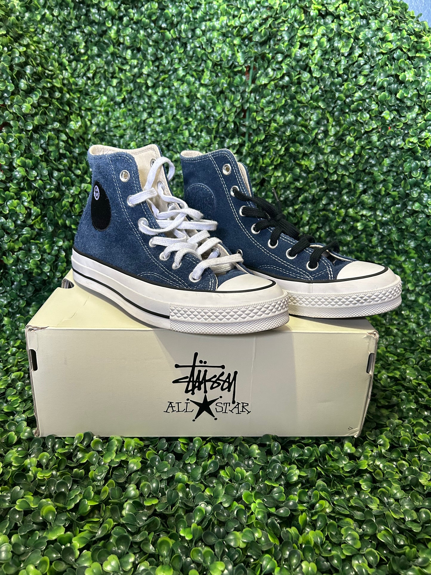 Converse stussy size 7w/5m